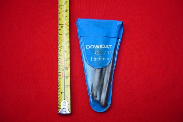 หกเหลี่ยม DOWIDAT  7 ตัว / ชุด  no 1.5 - 6 mm.