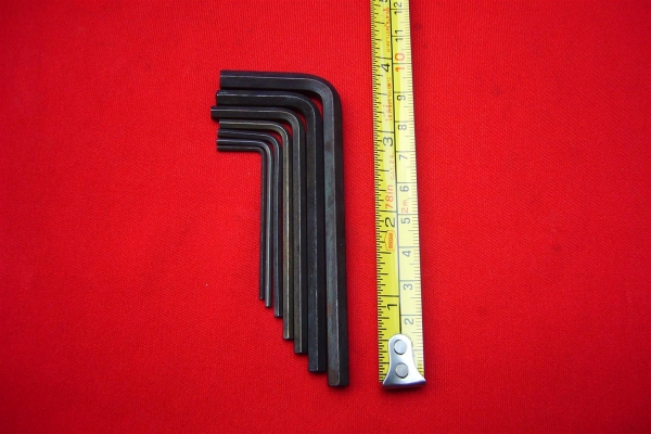 หกเหลี่ยม DOWIDAT  7 ตัว / ชุด  no 1.5 - 6 mm.