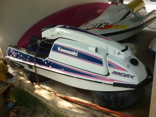 ขาย jetski kawasaki 550sxเปลี่ยนเครื่องเป็น 650 cc.