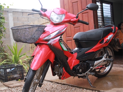 ขายเวฟ X 125 ทะเบียนโอน