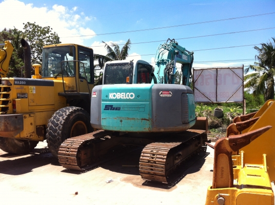 ขายถูกรถแบคโฮ SK135SR ยีห้อ KOBELCO รถเก่านอก ไม่เคยผ่านการใช้งานในไทย
