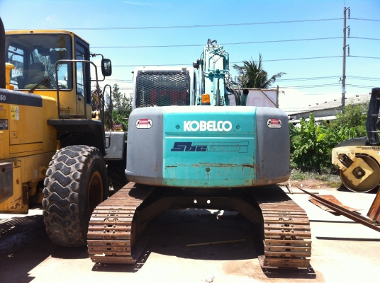 ขายถูกรถแบคโฮ SK135SR ยีห้อ KOBELCO รถเก่านอก ไม่เคยผ่านการใช้งานในไทย