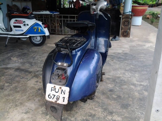 ขาย Vespa 64 อินเดีย แห้งๆ ราคา 24,500 พร้อมขี่เลยครับ , No book ครับ