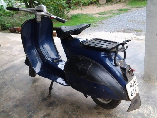 ขาย Vespa 64 อินเดีย แห้งๆ ราคา 24,500 พร้อมขี่เลยครับ , No book ครับ