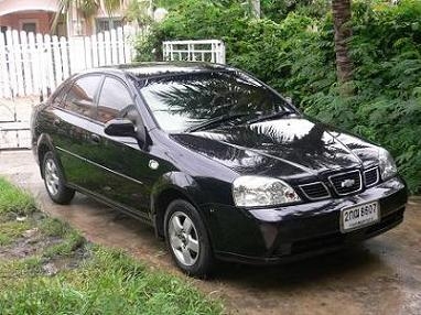 ขายรถเก๋ง CHEVROLET OPTRA 1.6 LTตัวTop ABS AIRBAG ปี2004 เกียร์ออโต้ สีดำ