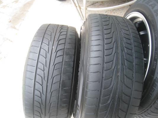 ขายล้อแม็ก Lenso PD9 15"x8" et 25 4รู 100 + ยางปี 10 ล้อปัดเงามาใหม่สีเดิมครับ  (081-3747940)