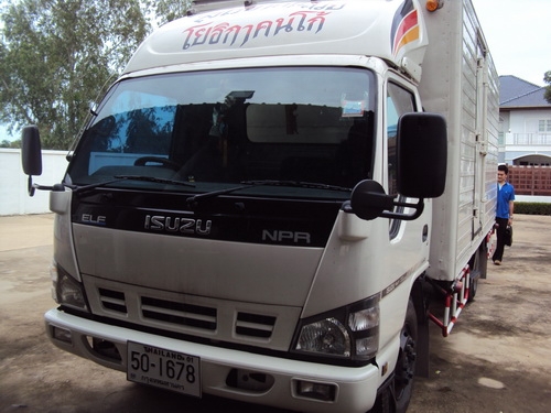 ขาย ISUZU NPR ตู้แห้ง  130Hpเทอร์โบ รถห้าง6ล้อยาว5เมตรปี2007