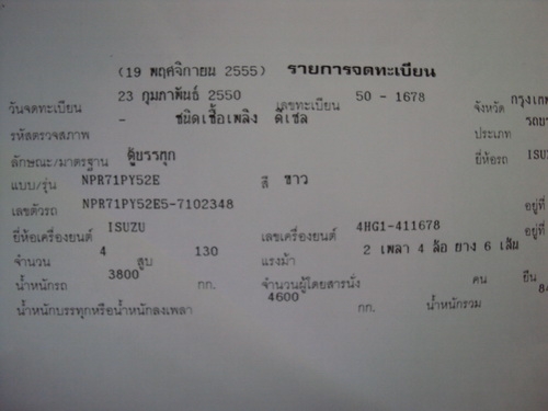 ขาย ISUZU NPR ตู้แห้ง  130Hpเทอร์โบ รถห้าง6ล้อยาว5เมตรปี2007