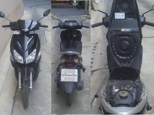 ขายHonda Click 110 จด ก.พ.50 พรบ.หมด ก.พ.57