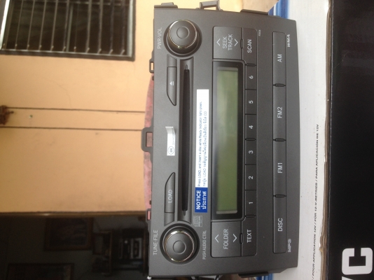 ขายวิทยุเดิมติดรถ new altis