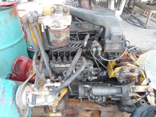 ขายเครื่องรถแมคโครPC120-6 4D95L เก่าญี่ปุ่น