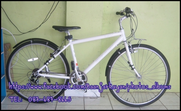 จักรยาน Touring CHEVAUX ( CBA) สีขาวมุข จักรยาน Touring CHEVAUX ( CBA) สีขาวมุข