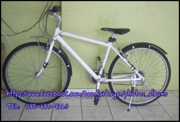 จักรยาน Touring CHEVAUX ( CBA) สีขาวมุข