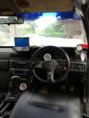 ขายถูกเครื่อง1JZ-TURBOดิส4ล้อ แรงประหยัดLPGแม็กBBSแท้เครื่องช่วงล่างดีภาษ๊57