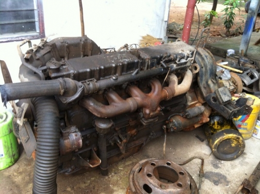 ขายเครื่องยนต์ E120/260 แรงม้า พร้อมเกียร์