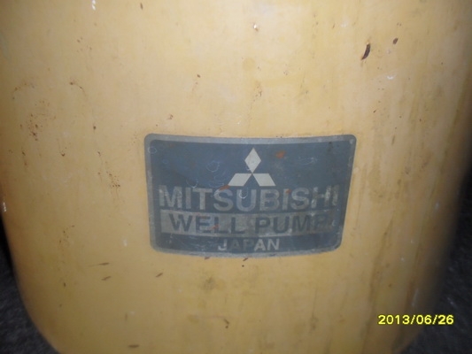 ขายเครื่องปั้มน้ำ MISUBISHI สภาพดี