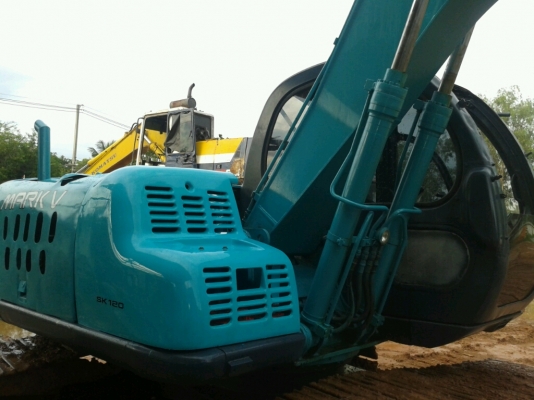 Kobelco M5-120  เครื่องเดิม ปั้มเดิม นำเข้า จากบริษัทบางนาแทรคเตอร์