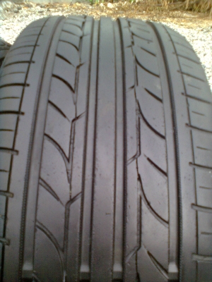 ขายแม็ก 4 รู100 ขอบ17 พร้อมยาง 215/45R17 ยางYOKOHAMA  ปี10 สวยๆ 1 ชุด