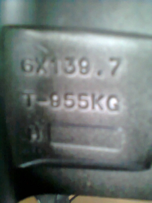 ขายแม็กใหม่ 6รู139.7 ขอบ17  จำนวน 4 วง ยังไม่เคยใช้