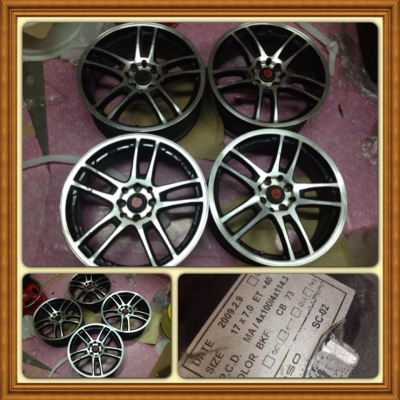 ขายแม็กมือ2ขอบ17 Lenso Samulai 4รู100/114 ราคา 6,900 บาทถูก