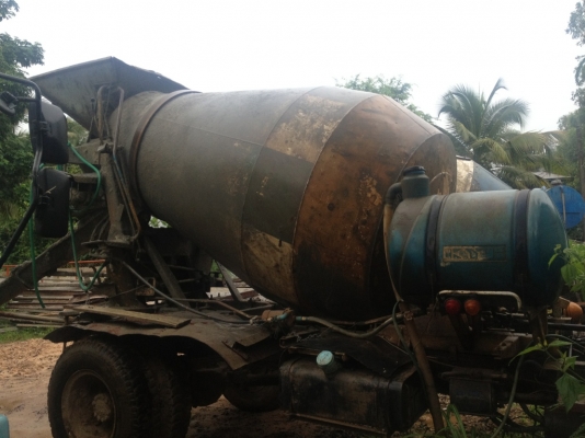 Isuzu Jcm145 โม่ปูน4 คิว โม่ปั้มคายาบา Isuzu Jcm145 โม่ปูน4 คิว โม่ปั้มคายาบา