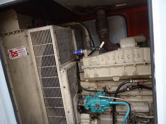 ขายเครื่องปั่นไฟ CUMMINS BIG CAM 3 STC 325KVA อยู่ในตู้เก็บเสียงอย่างดี