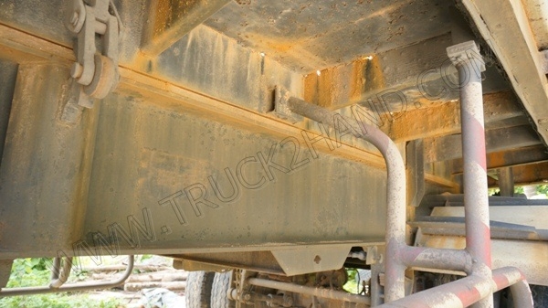 รถบรรทุก พ่วงดั๊มพ์ แม่-ลูก ยี่ห้อ HINO