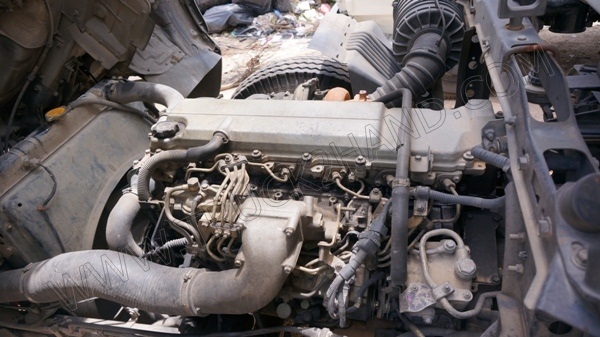 รถบรรทุก พ่วงดั๊มพ์ แม่-ลูก ยี่ห้อ HINO