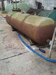 ขายถังเหล็กทรงแค็ปซูลเหล็กหนา