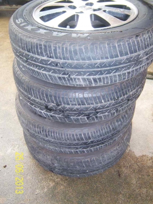 แม็ก ฮอนด้าศูนย์  ขอบ 14 สวยๆ พร้อมยาง ปี 10