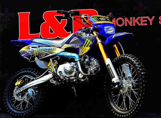 จำนวนจำกัด โปรโมชั่น  ลดราคา วิบาก  LP RACING ทรง เครื่อง LONCIN 125cc  มีเครื่อง 110-125