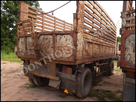 ขายด่วน ลูกพ่วง 2 เพลา กระบะเหล็กไม่ดั้ม ยาว 6.M อู่ RCK  สภาพใช้งานได้ปกติ เดิมๆ ราคาสุดคุ้ม