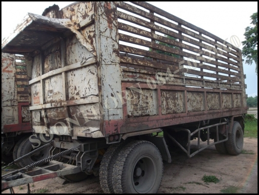 ขายด่วน ลูกพ่วง 2 เพลา กระบะเหล็กไม่ดั้ม ยาว 6.M อู่ RCK  สภาพใช้งานได้ปกติ เดิมๆ ราคาสุดคุ้ม