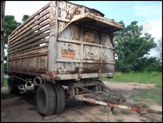 ขายด่วน ลูกพ่วง 2 เพลา กระบะเหล็กไม่ดั้ม ยาว 6.M อู่ RCK  สภาพใช้งานได้ปกติ เดิมๆ ราคาสุดคุ้ม