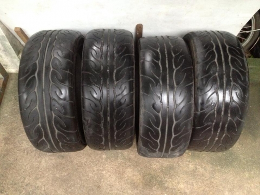 ขายยาง AD08 195-50-15  ปี12  1ชุดถูกๆ