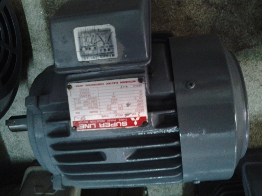 ขาย !! มอเตอร์ 2 HP.  380 V. พร้อมใช้งาน