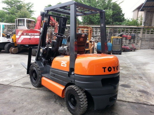 ขาย รถยก TOYOTA 2.5 ตัน รุ่น 6FD25 มือสองญี่ปุ่น ขาย รถยก TOYOTA 2.5 ตัน รุ่น 6FD25 มือสองญี่ปุ่น