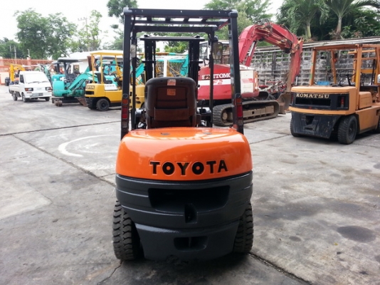 ขาย รถยก TOYOTA 2.5 ตัน รุ่น 6FD25 มือสองญี่ปุ่น ขาย รถยก TOYOTA 2.5 ตัน รุ่น 6FD25 มือสองญี่ปุ่น