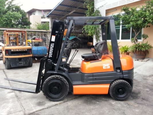 ขาย รถยก TOYOTA 2.5 ตัน รุ่น 6FD25  มือสองญี่ปุ่น