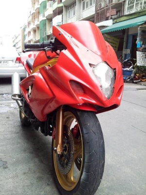 ขายซูซูกิ r6 400ccหรือแลกclubman250/srv250