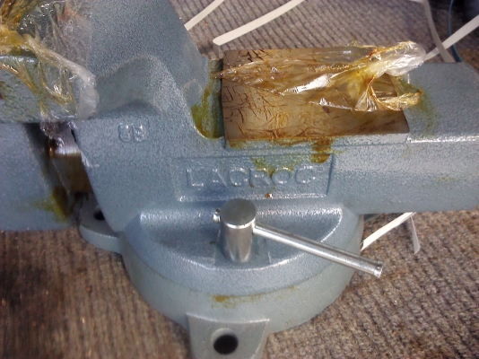 ปากกาจับชิ้นงาน 8 นิ้ว ของ USA.ยี่ห้อ LACROC รุ่นทนงานหนักหมุนได้รอบตัวกับฐาน