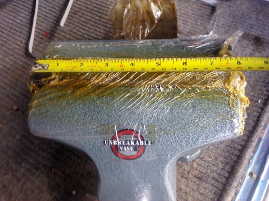 ปากกาจับชิ้นงาน 8 นิ้ว ของ USA.ยี่ห้อ LACROC รุ่นทนงานหนักหมุนได้รอบตัวกับฐาน