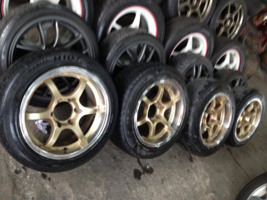ขายล้อRG-D ขอบ17 กว้าง8-9 พร้อมยางถูกๆ 12000.-