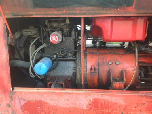 ขายเครื่องเชื่อมสนามดีเซล 2สูบ denyo230ss