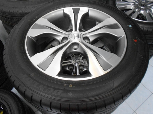 ขายล้อแม็ก New Honda CRV ขอบ 18 พร้อมยางป้ายแดงปี 13/เทิร์นได้-ใส่ฟรีค่ะ