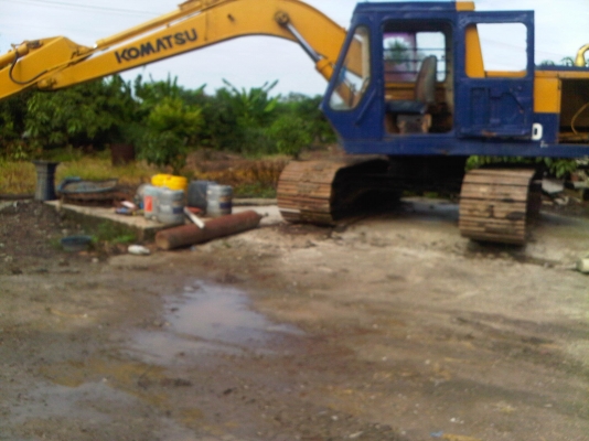 ขาย!!! ด่วน!!! รถแบคโฮ komatsu Pc 120-2 เครื่องเดิม ปั๊มเดิม ขายตามสภาพ พร้อมใช้งาน++