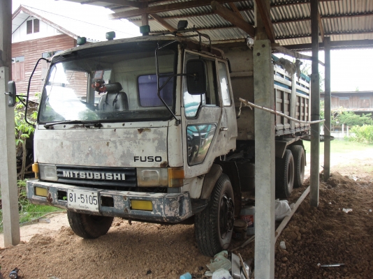 ขายรถ MITSUBISHI FN527M-A26414 เครื่อง 6D16 195 แรงม้า ปี 36 2 สิบล้อ 2 เพลาดั้ม