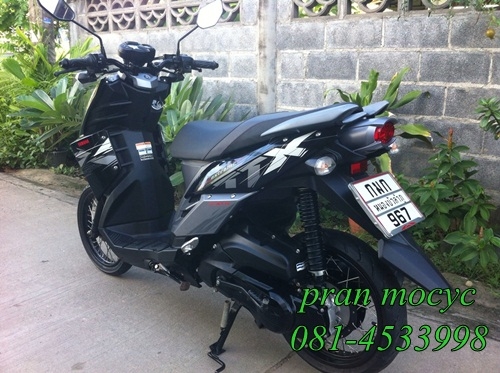 ขายรถyamaha ttx สีดำเทา ปี2555