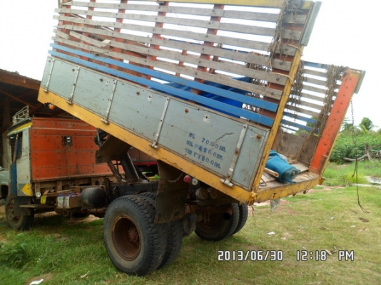 อีซูซุ 6ล้อ ดั้มเกษตรเครื่องrockky 175 เพลาจัมโบ้  โสลว์ 4 สปีด 081-1477722