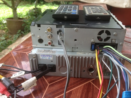 ขายวิทยุJVC dvdพร้อมจอทีวี